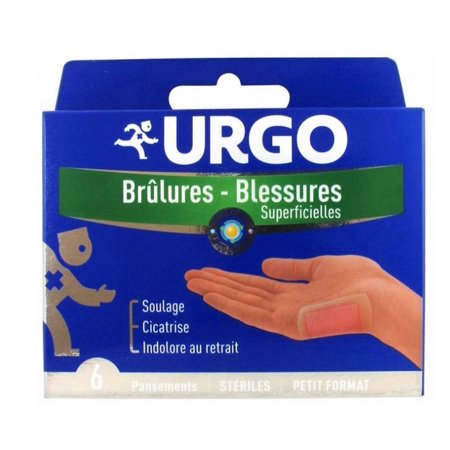 URGO PANSEMENT BRULURES BOITE DE 6