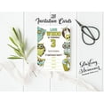 thumbnail image 3 of Darling Souvenir Multicolor Birthday Invitation Card Printable Fill or Write In Blank Invites Party Supplies Pack Of 28 5 x 7 Inches, 3 of 5