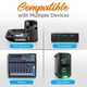 thumbnail image 3 of Sistema de micrófono inalámbrico Pyle PDWM2135 VHF Dual Black, 3 of 9