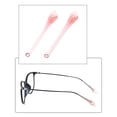 thumbnail image 5 of 5 Pair Eyeglass End Tip Ear Socks NonSlip Design Temple Tips For Eyeglasses Running Cycling Comfortable All Day Wear, 5 of 9