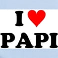 thumbnail image 2 of CafePress - I Love Papi Infant Bodysuit - Baby Light Bodysuit, Size Newborn - 24 Months, 2 of 4