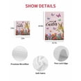 thumbnail image 7 of Spring Easter Bunny Kitchen Dish Towels for Drying Dishes Set of 4, Pink Wooden Red Floral Easter Eggs Waffle Weave Microfiber Hand Tea Bathroom Towels Quick Dry & Absorbent Towel 15.7x23.6, 7 of 7