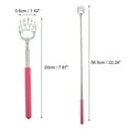 thumbnail image 2 of Unique Bargains 2 Pcs Extendable Bear Claw Stainless Steel Back Scratcher for Men and Women pink, 2 of 6