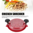 thumbnail image 3 of Cortador de Pollo, Molinillo de Carne Visible Con Gadget de Cocina Manual de ergonómico antideslizante con tapa Transparente para verduras de Carne, 3 of 7