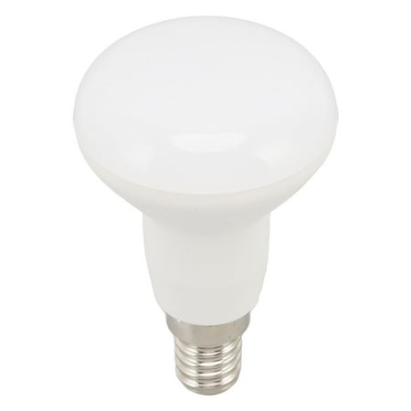 

LED Light Bulb Long Neck Mushroom Shape Lamp 120 Degree Beam Angle Wide Flood R50 E14 5W 3000K Warm White 220V
