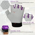 thumbnail image 7 of Drasry Fingerless UV Gloves Sun Protection UPF50+SPF for Fishing Kayaking Sailing Glove Purple XL, 7 of 7
