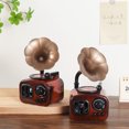 thumbnail image 2 of Retro Gramophone Music Box Home Office Decoration Musical Gift, 2 of 5