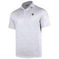thumbnail image 2 of Men's Gray Milwaukee Brewers Sublime Tri-Blend Polo, 2 of 3