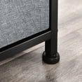 thumbnail image 2 of 8-Drawer Dresser, 3-Tier Fabric Storage Tower Organizer Unit, Steel Frame, Bedroom, Hallway, Light Grey, 2 of 9