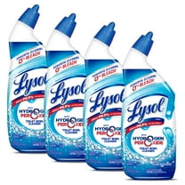 Lysol Bleach Free Hydrogen Peroxide Toilet Bowl Cleaner, Fresh, 24 Oz (Pack of 4)