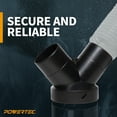 thumbnail image 3 of POWERTEC Dust Collector Y-Fitting | 6-Inch to 4-Inch Hose Reducer for Woodworking Dust Collection System (70189), 3 of 6