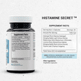 thumbnail image 3 of Secrets of the Tribe Histamine Secret Capsules Dietary Supplement, Natural Herb Blend, Made from Galangal, Licorice, Stinging Nettle, Watercress, Moringa, Stinging Nettle, Thyme 60 Count, 3 of 9