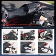 thumbnail image 4 of Base para bolsa lateral para asiento trasero de motocicleta Accesorio portátil para motor Universal Motocross, 4 of 8