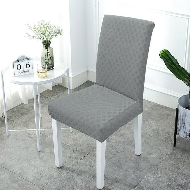 EGNMCR Chair Covers Universal Stretch Polyester Restaurant Wedding Banquet Chair Cover Non-Slip cover 1