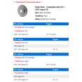thumbnail image 2 of Brake Rotor - Compatible with 2017 - 2020 Jaguar XE 2018 2019, 2 of 2