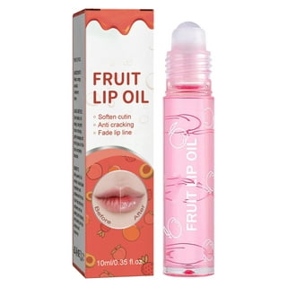 HIBRO Vegan Lip Gloss Flavoring Glitter Lip Topper Fruit Series Lip Oil  Glass Lip Moisturizing Transparent Lip Gloss Exfoliating Lip Balm  Lightenings