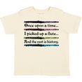 thumbnail image 3 of Inktastic Funny Flute Music Quote Boys or Girls Toddler T-Shirt, 3 of 5