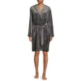 thumbnail image 2 of Sealy Women's Sleepwear Velour Robe, 2 of 5