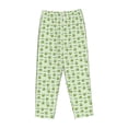 thumbnail image 4 of Goofa Green Avocado Printed Soft Pajama Pants for Women, Wide Leg Comfy Casual Lounge Yoga Pants-Small, 4 of 9