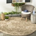 thumbnail image 2 of SAFAVIEH Beach House Kestrel Medallion Indoor/Outdoor Area Rug, Cream/Beige, 2'2" x 4', 2 of 10