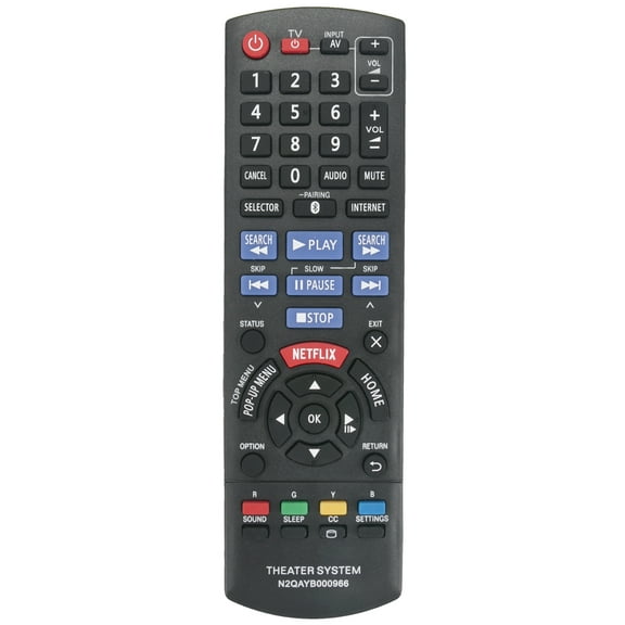 New N2QAYB000966 Replace Remote Control fit for PANASONIC SC-BTT105 SC-BTT405 SC-BTT433 SC-BTT465