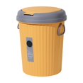thumbnail image 2 of Trash Can under $5! CQCYD Round Lidless Trash Can, 6L Household Bathroom Wastebasket, Durable Plastic Garbage Bin for Kitchen Office, 2 of 9