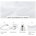 thumbnail image 4 of Montana West Soft Hobo Bags for Women Purses and Handbags Shoulder Satchel Bag, Solid White, 4 of 7