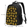 thumbnail image 5 of Balery Sunflowers Print USB Charging Backpack for Men and Women - Water-Resistant, Anti-Theft Laptop Backpack with USB Port for Travel, Work, School, and College, 5 of 7