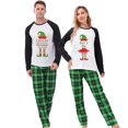 thumbnail image 3 of Couple pyjamas de Noël ensemble de pyjamas vers elfe de Noël, 3 of 5