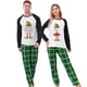 thumbnail image 4 of Pijamas navideños a juego para parejas Conjunto de pijamas verdes de elfo navideño, 4 of 4