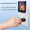 thumbnail image 3 of Galactic space LED Square Night Lights - Modern Design, Energy Efficient Indoor Lighting for Bedrooms, Bathrooms, and Hallways - 200 Characters, 3 of 6