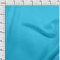 thumbnail image 3 of oneOone Cotton Flex Turquoise Blue Fabric Stripes Sewing Material Print Fabric By The Yard 40 Inch Wide, 3 of 4