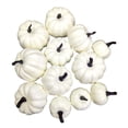 thumbnail image 2 of 12 Uds. Modelo de calabazas falsas, Mini calabazas de simulación, modelo de calabazas artificiales para Halloween, Baby Shower, chimenea, decoración, 2 of 8