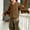 Brown, variant on Liyamei Boys Medieval Dress Shirt For Kids Medieval Ruffled Long Sleeves Boys Casual Tops Size 3-4 Years