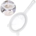 thumbnail image 1 of THJOPOKEEL Colr de malla de nailon ultrafino para cocina, colr de malla de plástico con asa, mini red de separación de camarones de salmuera para filtrar jugo, jugo, leche y miel (13cm200Mesh), 1 of 1