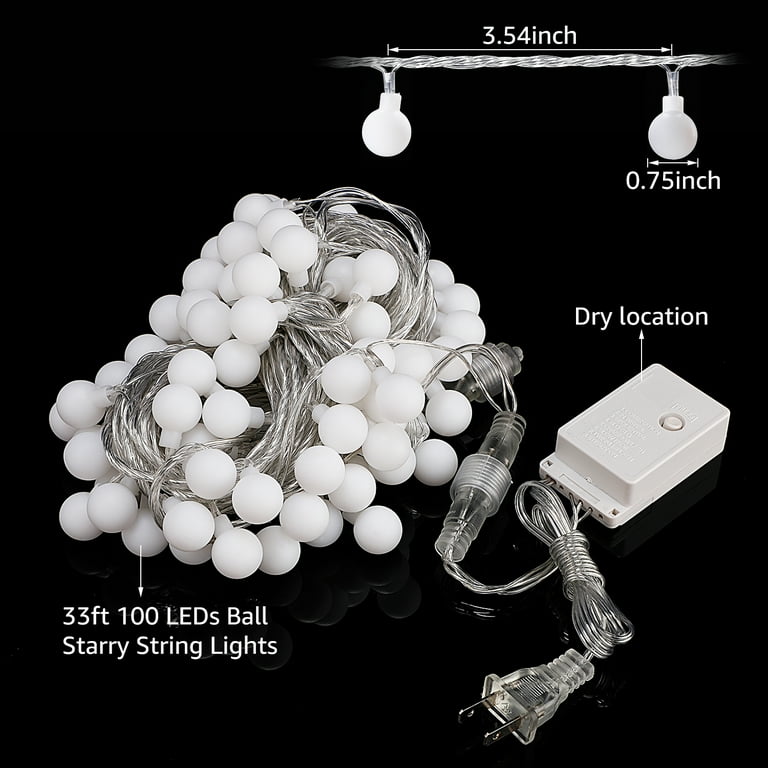 TORCHSTAR LED Solar String Lights for Patio, Waterproof Outdoor String Lights, 66ft 200 LEDs, Warm White TORCHSTAR LED Solar String Lights for Patio, Waterproof Outdoor String Lights, 66ft 200 LEDs, Warm White