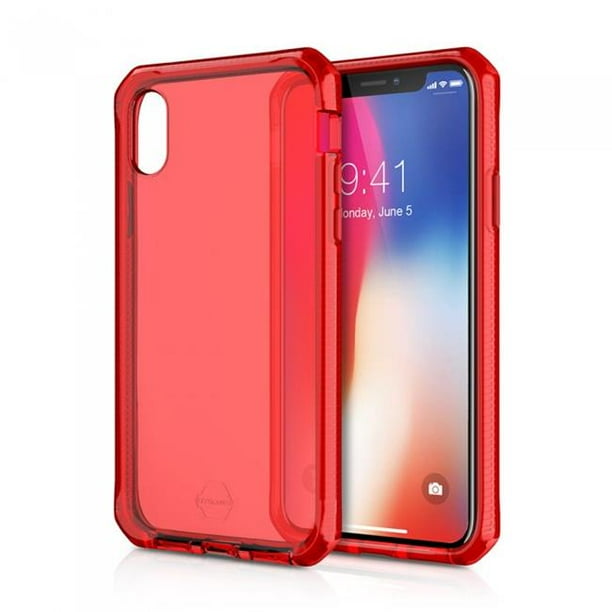 Itskins Its Aphx Sprme Redd Supreme Iphone Case Red Walmart Com Walmart Com