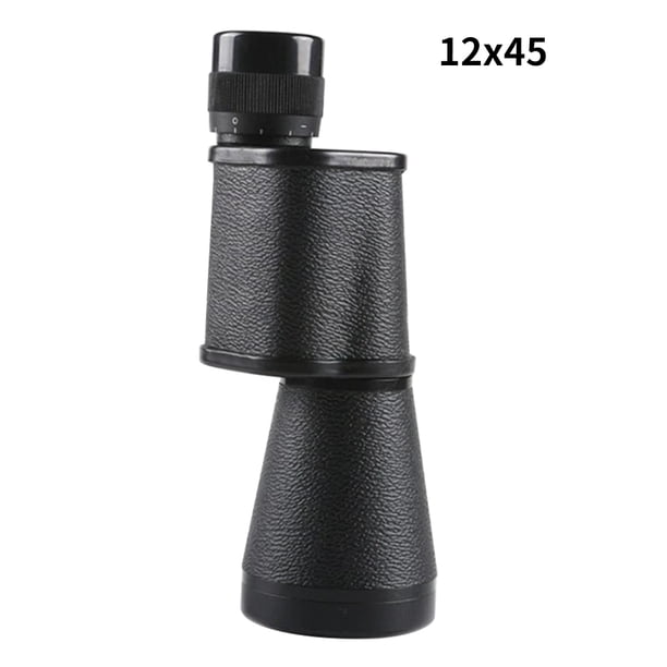 Monocular de observación de aves al aire libre BAK4 Prisma Lente óptica a prueba de agua Telescopio HD de largo alcance 12X45 Vogacara OD000532-03B