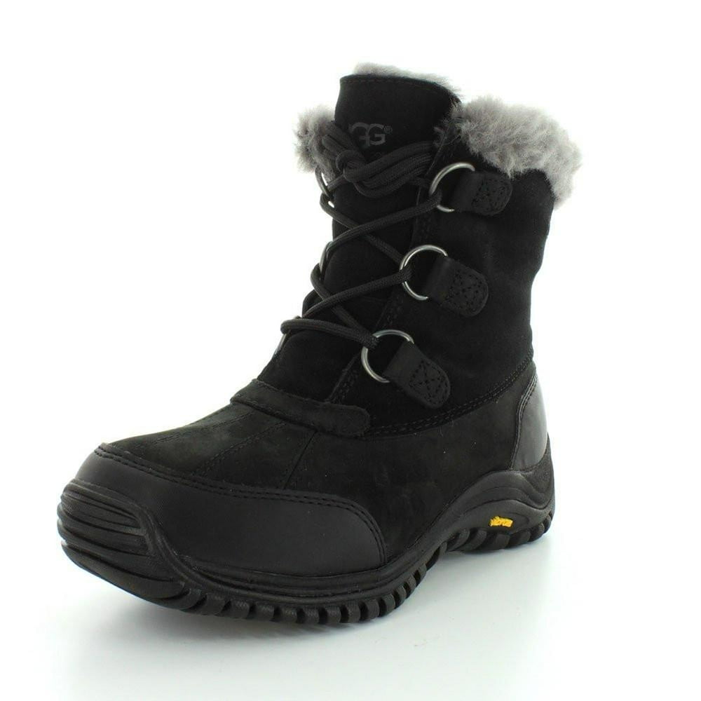 ugg lena flat black