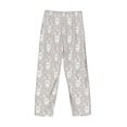 thumbnail image 5 of Goofa Rabbit And Heart Printed Soft Pajama Pants for Men, Wide Leg Comfy Casual Lounge Yoga Pants-Large, 5 of 9