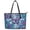 Butterfly, variant on Uourmeti Cartoon Capybara & Floral Heart Pattern Handbag, Leather Tote Bag for Shopping, Large Capacity Waterproof Saddle Handbag