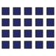 thumbnail image 1 of Almohadilla Tinta Cuadrada para Huellas Dactilares Manualidades Álbumes Recortes Tarjetas Papel Sellos () Azul, 1 of 7