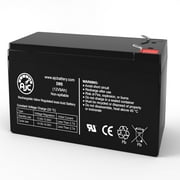 Vision CP1290A 12V 9Ah Sealed Lead Acid Battery - This Is an AJC Brand Replacement