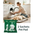 thumbnail image 3 of FurGone Pet Hair Dissolver for Washing Machine, 96.7% Hair Dissolution, Dog Cat Hair | Stain Remover for Laundry, Gentle Dissolving Formula, Pets Friendly, 2 Sachets, HE/Top/Front-Load Compatible, 3 of 9