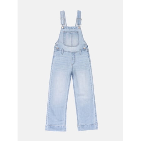 Wonder Nation Girls Denim Overall, Sizes 4-18