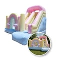 thumbnail image 2 of Brincolín Inflable Rainbow Dreams + Soplador Pvc Resistente, 2 of 5