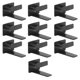 thumbnail image 4 of Gancho para tapa, adhesivo, sin perforaciones, soporte para sombrero de pared, salón de belleza, hogar, fuerte, adhesivo, colgador de bolsas y sombreros, 4 of 8