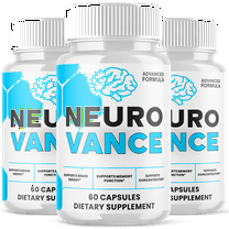 Neuro Vance Advanced Formula Brain Support Pills Maximum Strength Supplement NeuroVance 180 Capsules