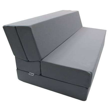 Merax Convertible 5-Folding Foam Sleeping Mattress Sofa Bed and Floor Mat,Gray - Walmart.com