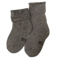 thumbnail image 2 of Lian LifeStyle Children's 1 Pair Wool Socks Plain Color 0M-6M (Grey), 2 of 2